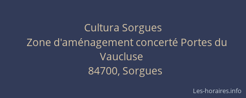 Cultura Sorgues