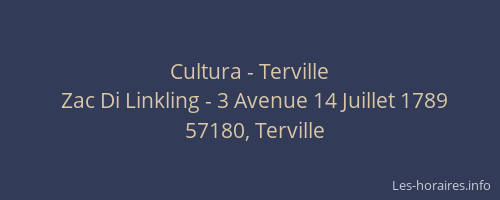 Cultura - Terville