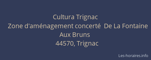 Cultura Trignac