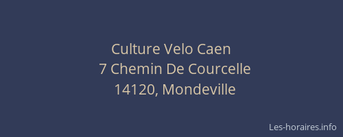 Culture Velo Caen