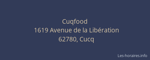Cuqfood