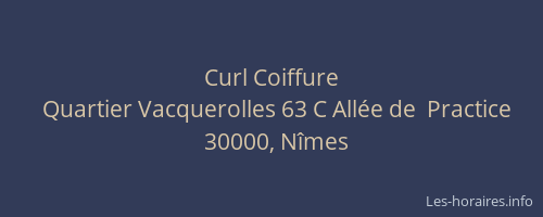 Curl Coiffure