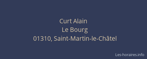 Curt Alain