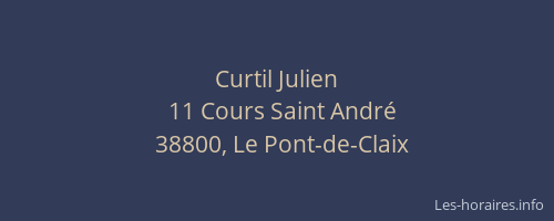 Curtil Julien