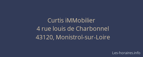 Curtis iMMobilier