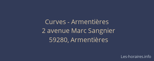 Curves - Armentières