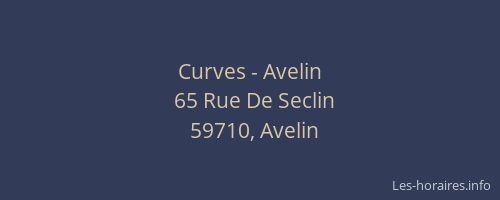Curves - Avelin