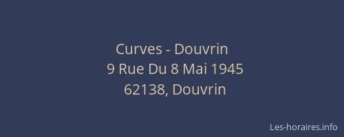 Curves - Douvrin