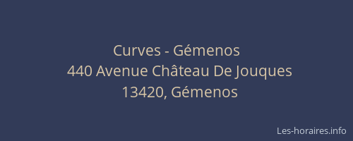 Curves - Gémenos