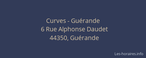 Curves - Guérande