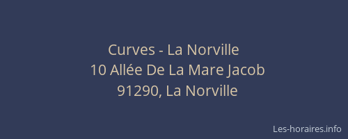 Curves - La Norville
