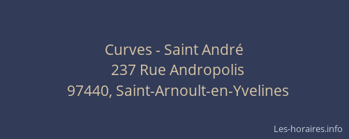 Curves - Saint André