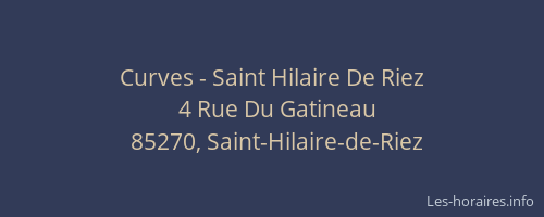 Curves - Saint Hilaire De Riez
