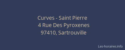 Curves - Saint Pierre