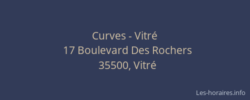 Curves - Vitré