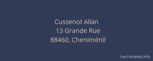 Cussenot Allan