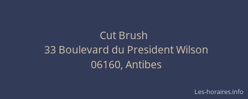 Cut Brush