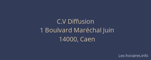 C.V Diffusion