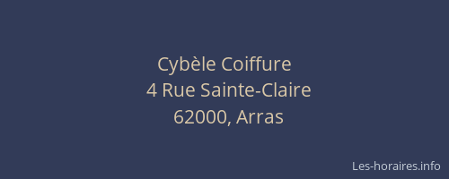 Cyb&egrave;le Coiffure