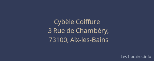 Cybèle Coiffure