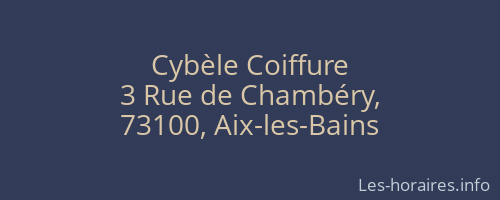 Cybèle Coiffure