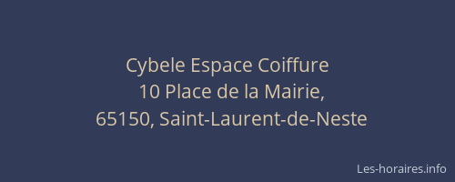 Cybele Espace Coiffure