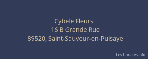 Cybele Fleurs