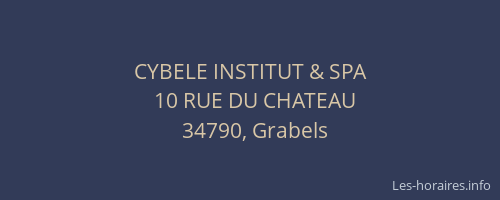 CYBELE INSTITUT & SPA