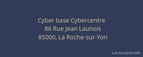 Cyber base Cybercentre