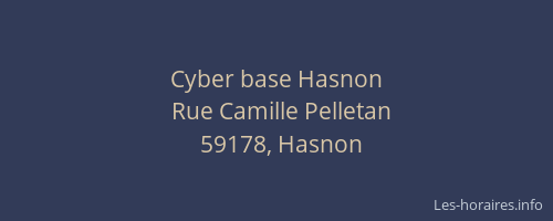Cyber base Hasnon