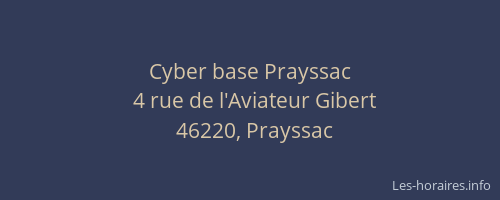 Cyber base Prayssac