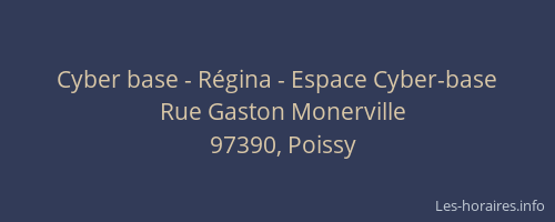 Cyber base - R&eacute;gina - Espace Cyber-base