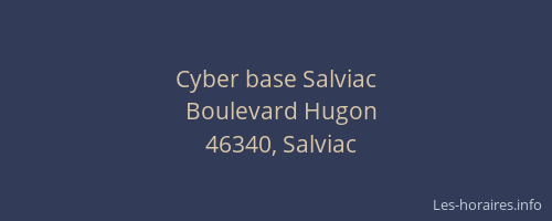 Cyber base Salviac