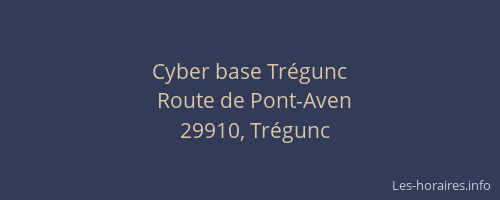 Cyber base Trégunc