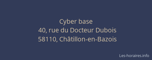 Cyber base
