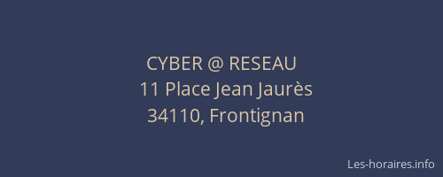 CYBER @ RESEAU