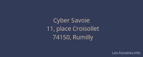 Cyber Savoie