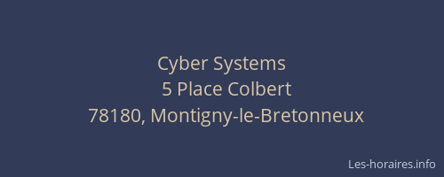 Cyber Systems