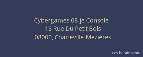 Cybergames 08-je Console