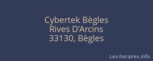 Cybertek Bègles