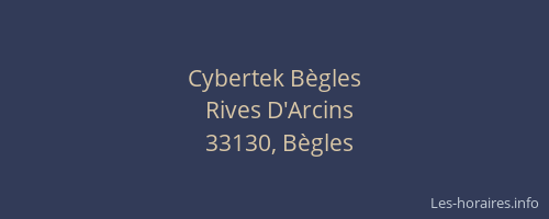 Cybertek Bègles