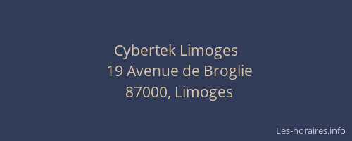 Cybertek Limoges