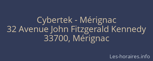 Cybertek - Mérignac
