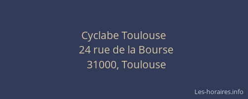 Cyclabe Toulouse