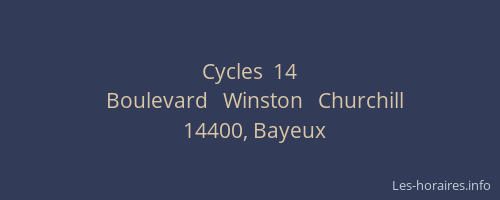 Cycles  14