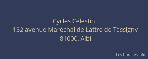 Cycles Célestin