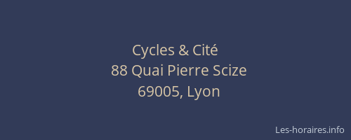 Cycles & Cité