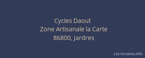 Cycles Daout
