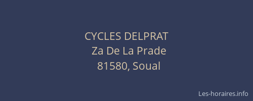 CYCLES DELPRAT