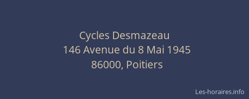 Cycles Desmazeau